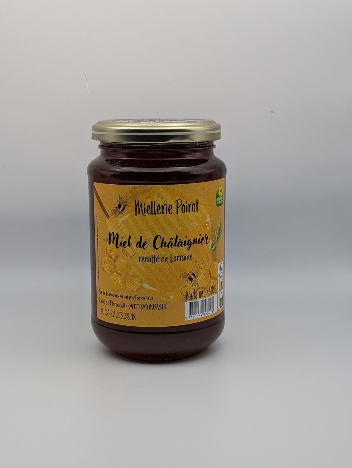 MIEL DE CHATAIGNIER DES VOSGES 250G