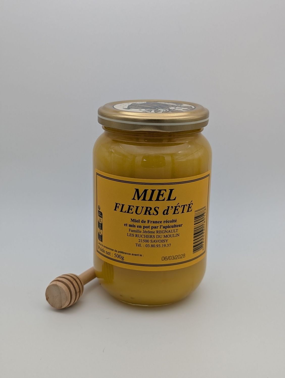 MIEL FLEURS D'ETE DU MORVAN 500G