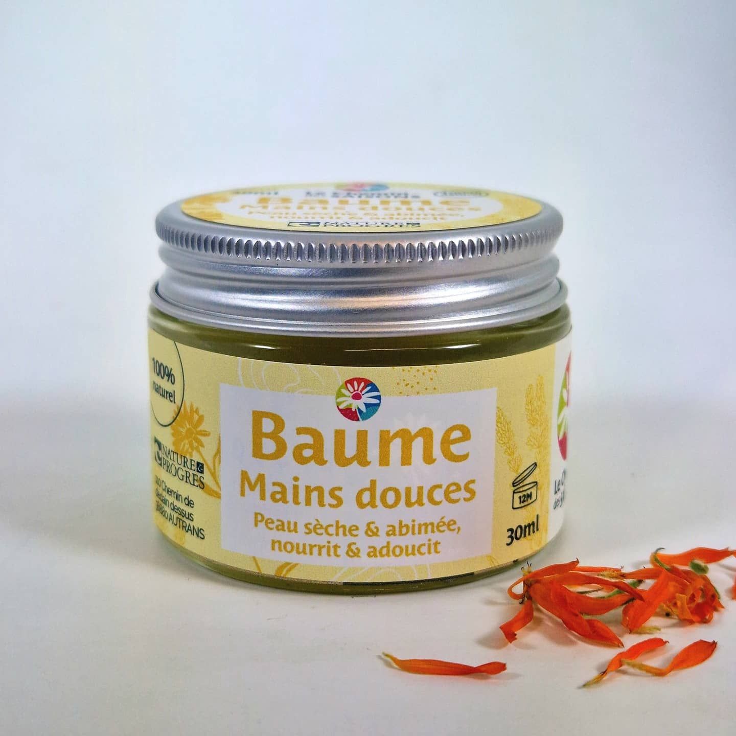 BAUME MAINS DOUCES  BIO 30ml