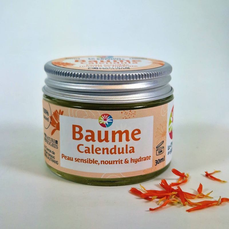 BAUME CALENDULA PEAU SENSIBLE BIO DU VERCORS 30ml BAUME CALENDULA PEAU SENSIBLE BIO DU VERCORS 30ml
