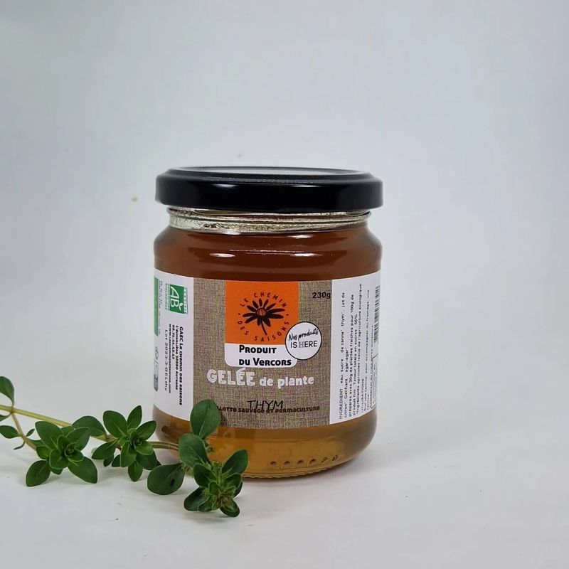 GELEE DE THYM BIO DU VERCORS 230G