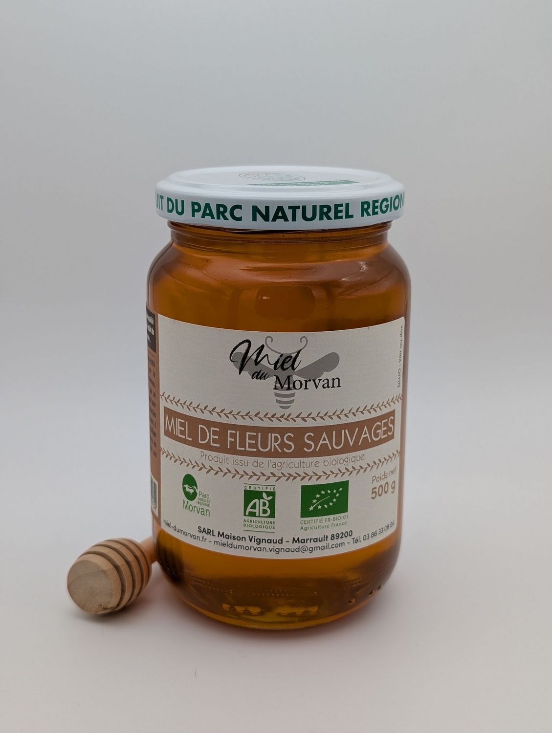 MIEL DE FLEURS SAUVAGES BIO DU MORVAN KG