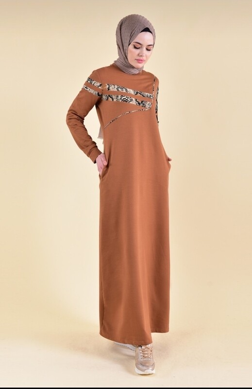 Animal print Sporty Abaya