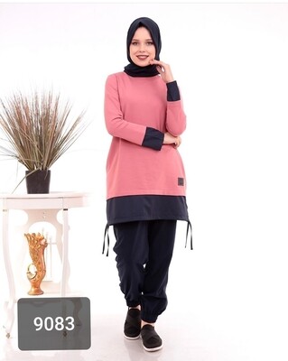 Cuffed Pant 2pc active wear 9083