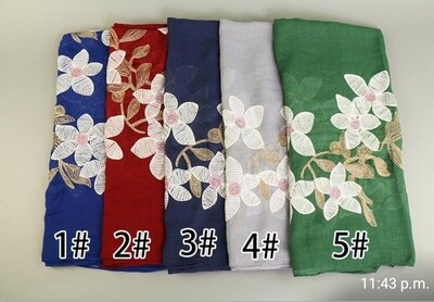 Floral Viscose Hijab