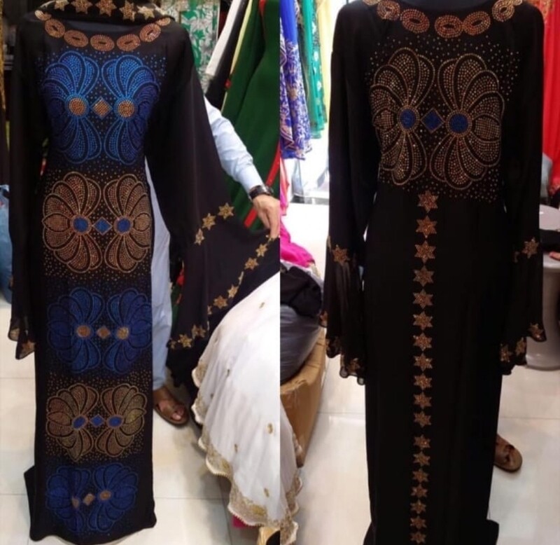 Studded Dubai Abaya