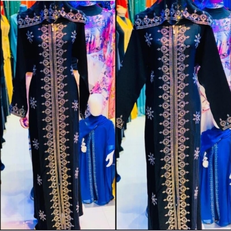 Zip up Abaya 2