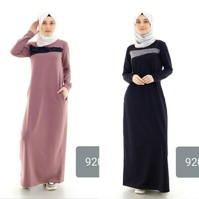 Sporty Dress Abaya 9208