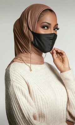 1-Loop + Ear Opening Instant Hijab