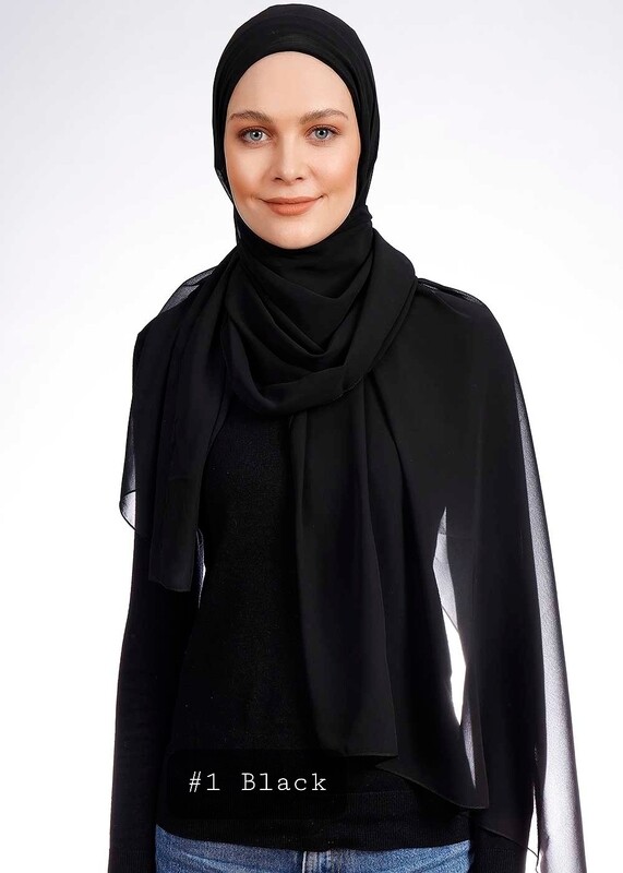 Instant Chiffon with Inner cap Hijab