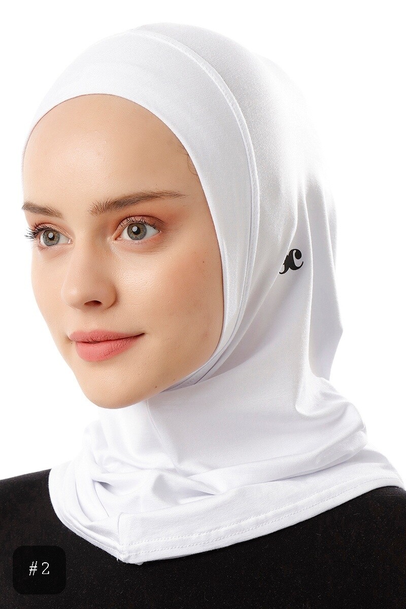 Plain Sport Instant Hijab