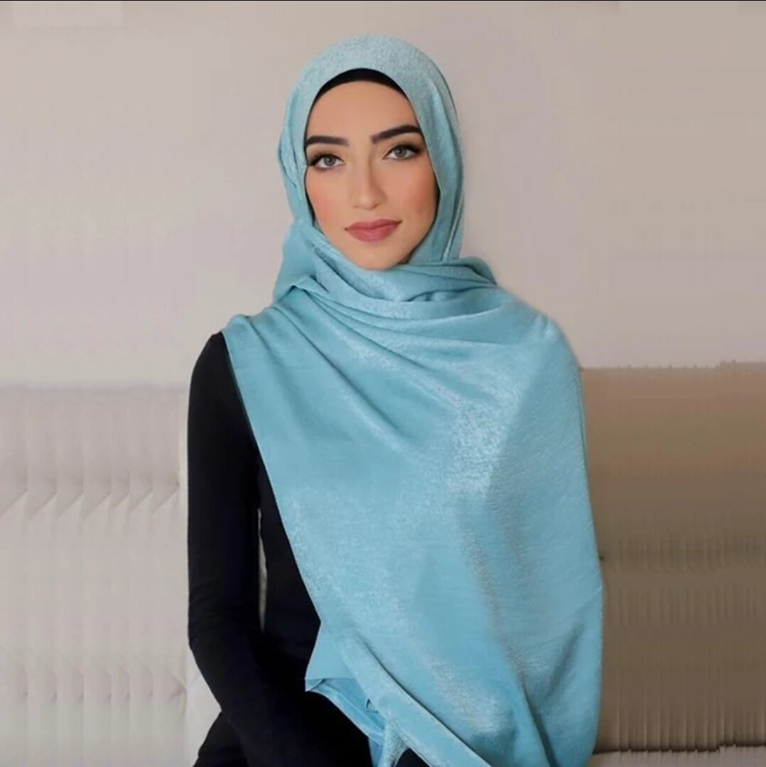 Silky Shimmer Hijab