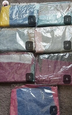 Crinkle Geometric Hijab