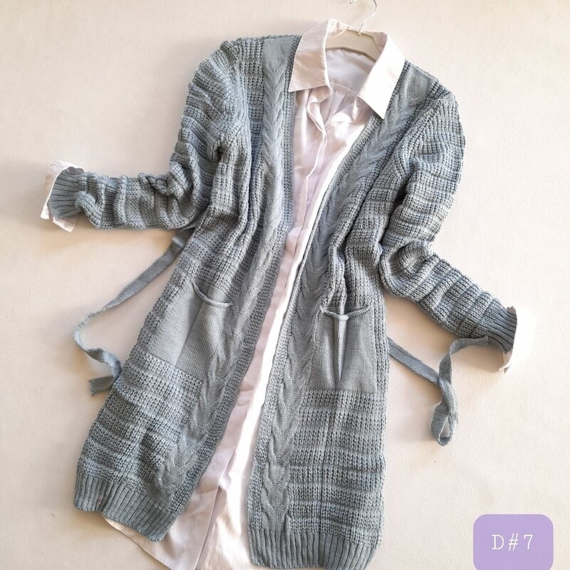 Open Front Cardigan Design 7-11