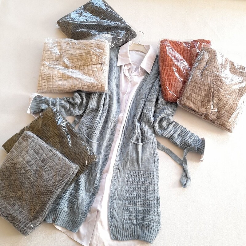 Open Front Cardigan Design 7-11