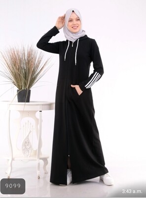 Sporty Active wear Abaya #9099
