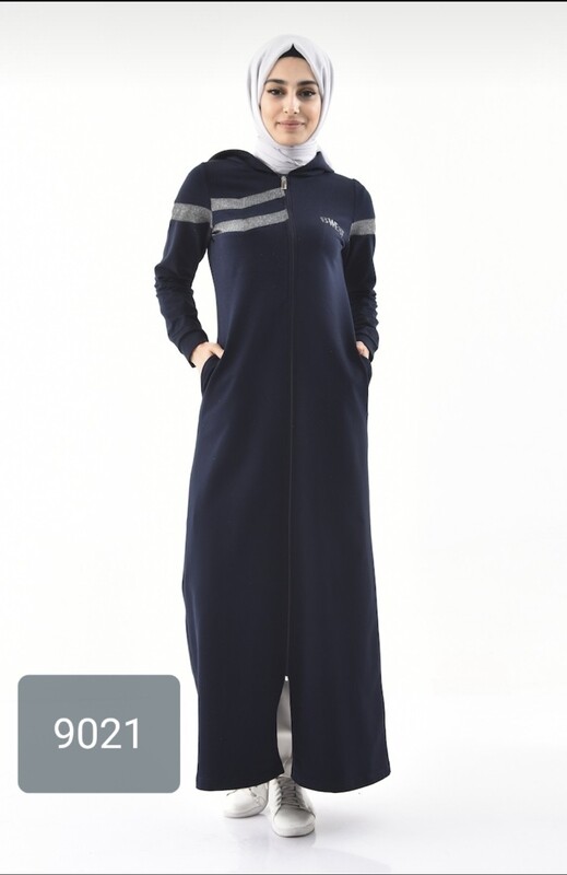 Sporty Abaya 9021