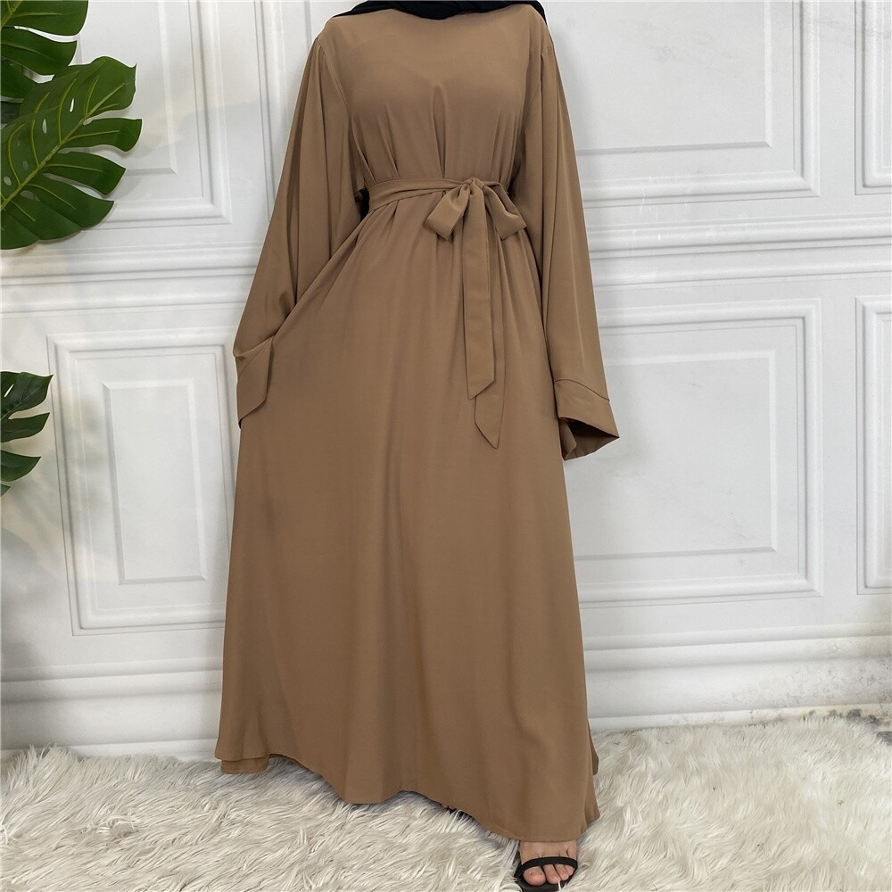 Wide Sleeve Plain Abaya