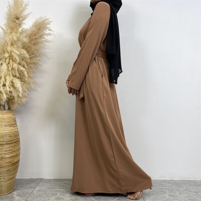 A-Line Plain Abaya