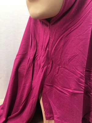 Glitter 1-Loop Jersey Instant Hijab