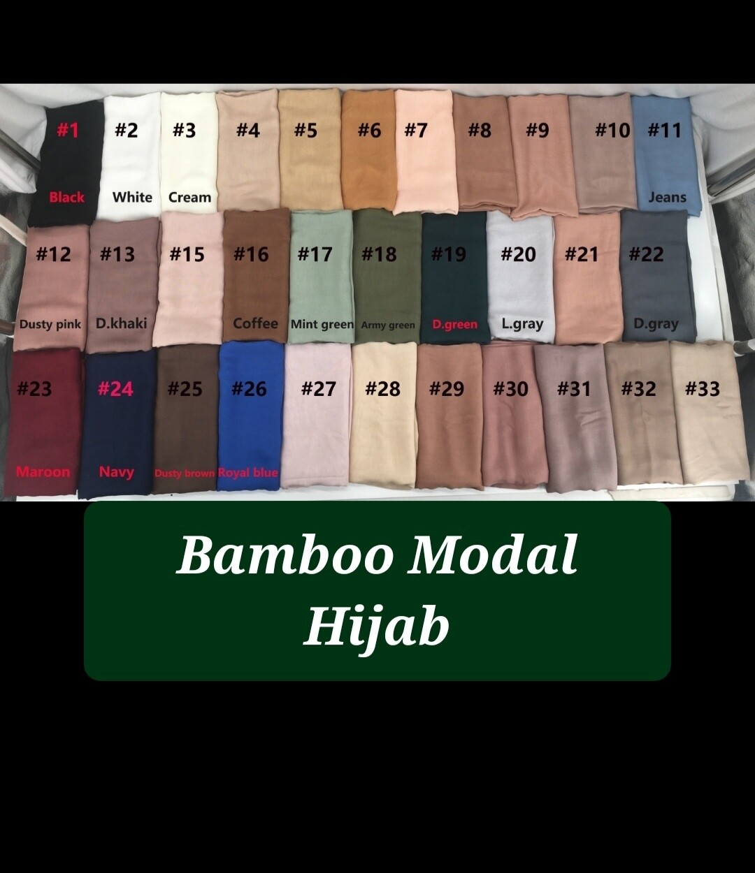 Bamboo Modal Hijab