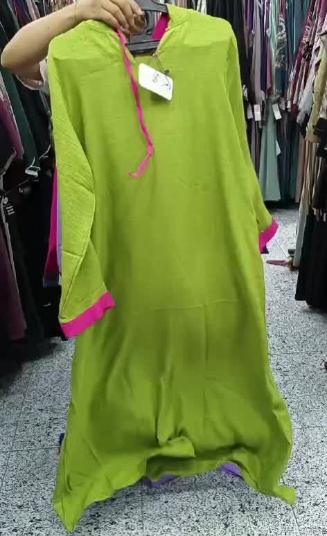 Hooded Linen Abaya