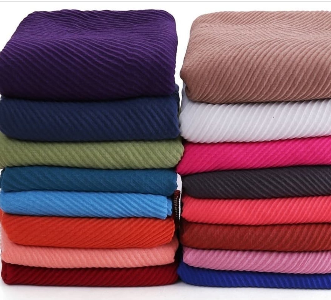 Pleated Hijab