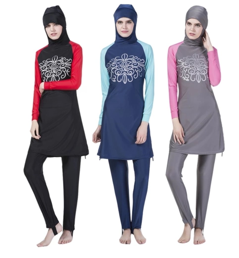Burkini swim suit
