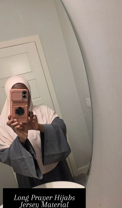 1pc Pull On Hijab for Prayer