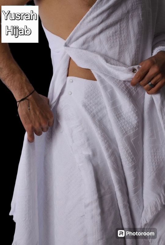 Ihram with fastener