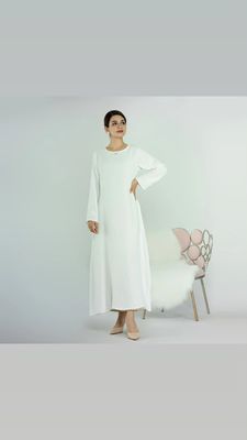 Simple Crepe Abaya YS593
