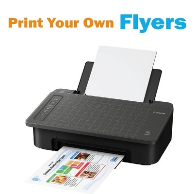 Print Your Own Flyers
