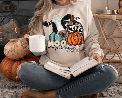 MOO Pumpkin Sweatshirt
