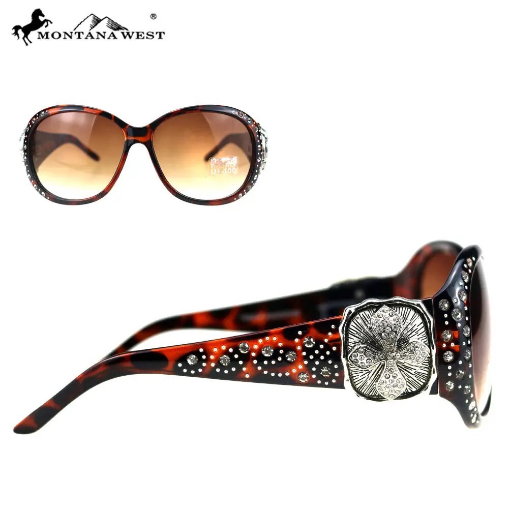 Montana West Sunglasses With Case And Clean Cloth