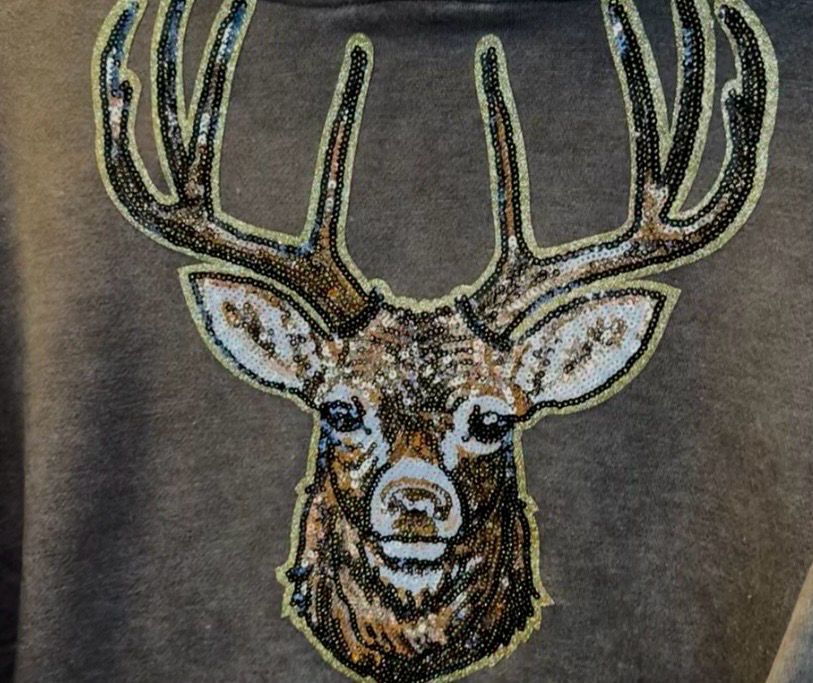 Plus Size Crewneck DEER