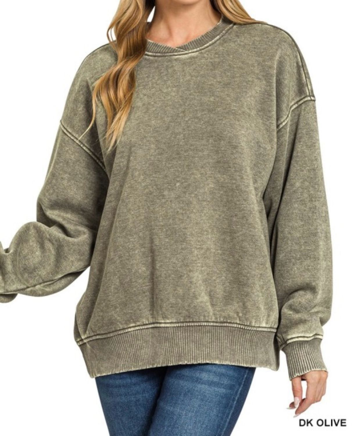 Plus Size Crewneck Sequin Bow