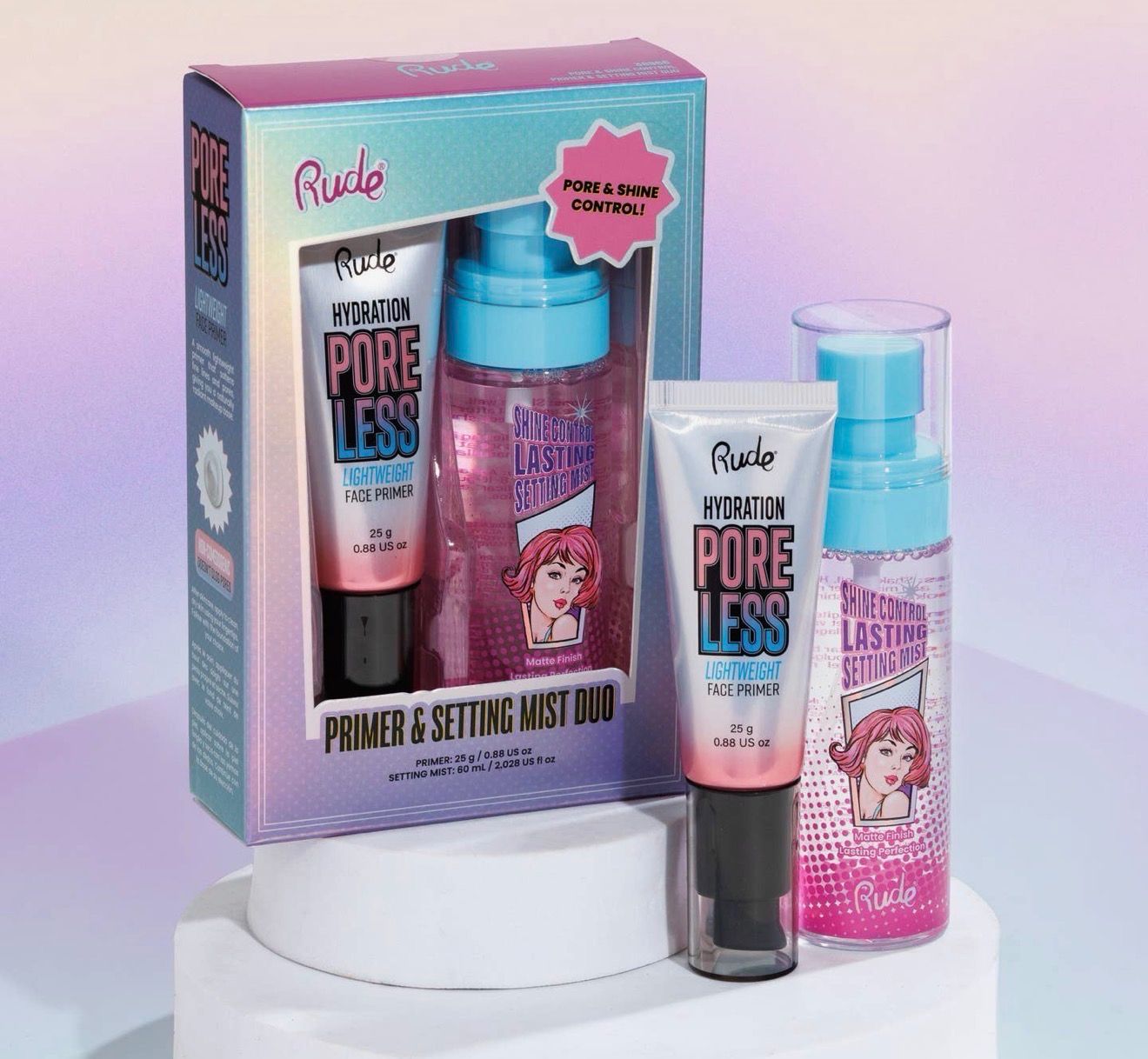 The Duo Kit Primer And Setting Mist