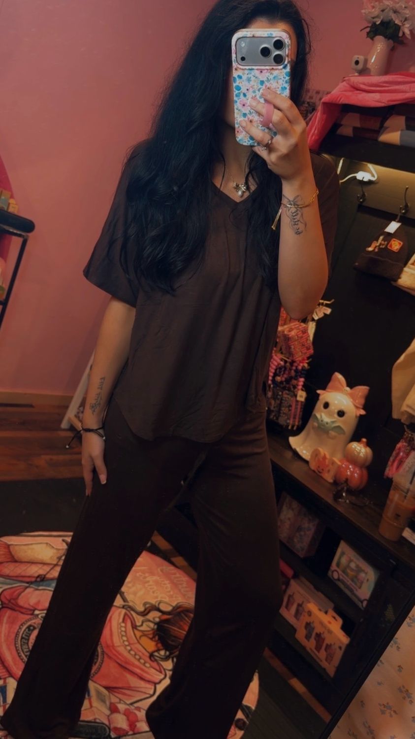 Super Soft Paige Set Chocolate