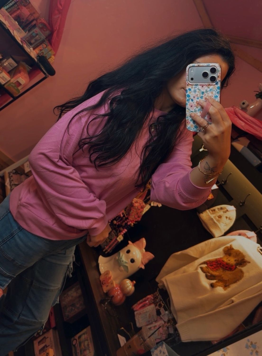 Softie Pink Pullover Basic