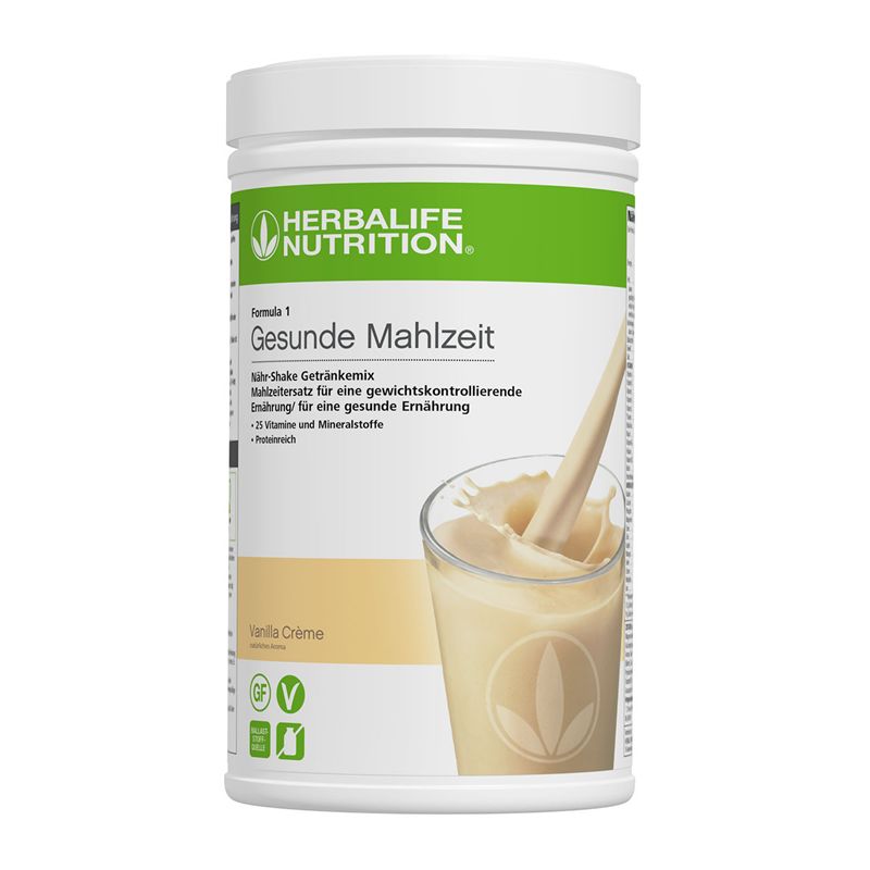 Formula 1 Nähr-Shake Getränkemix - Vanilla Crème -550 gr  Vegane Zutaten