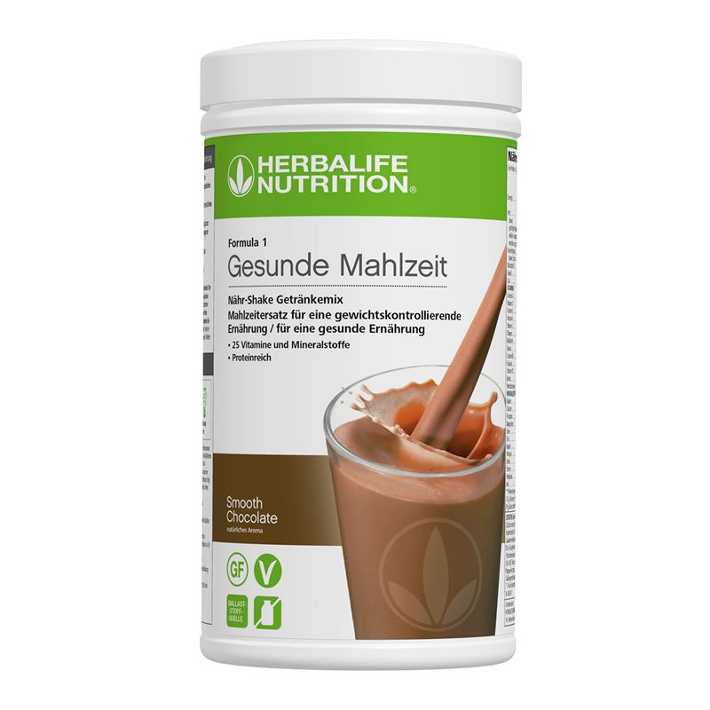 Formula 1 Nähr-Shake Getränkemix - Smooth Chocolate - Vegane Zutaten