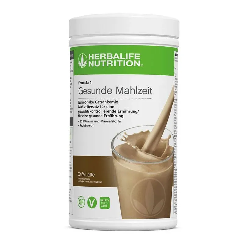 Formula 1 Nähr-Shake Getränkemix - Café Latte - Vegane Zutaten