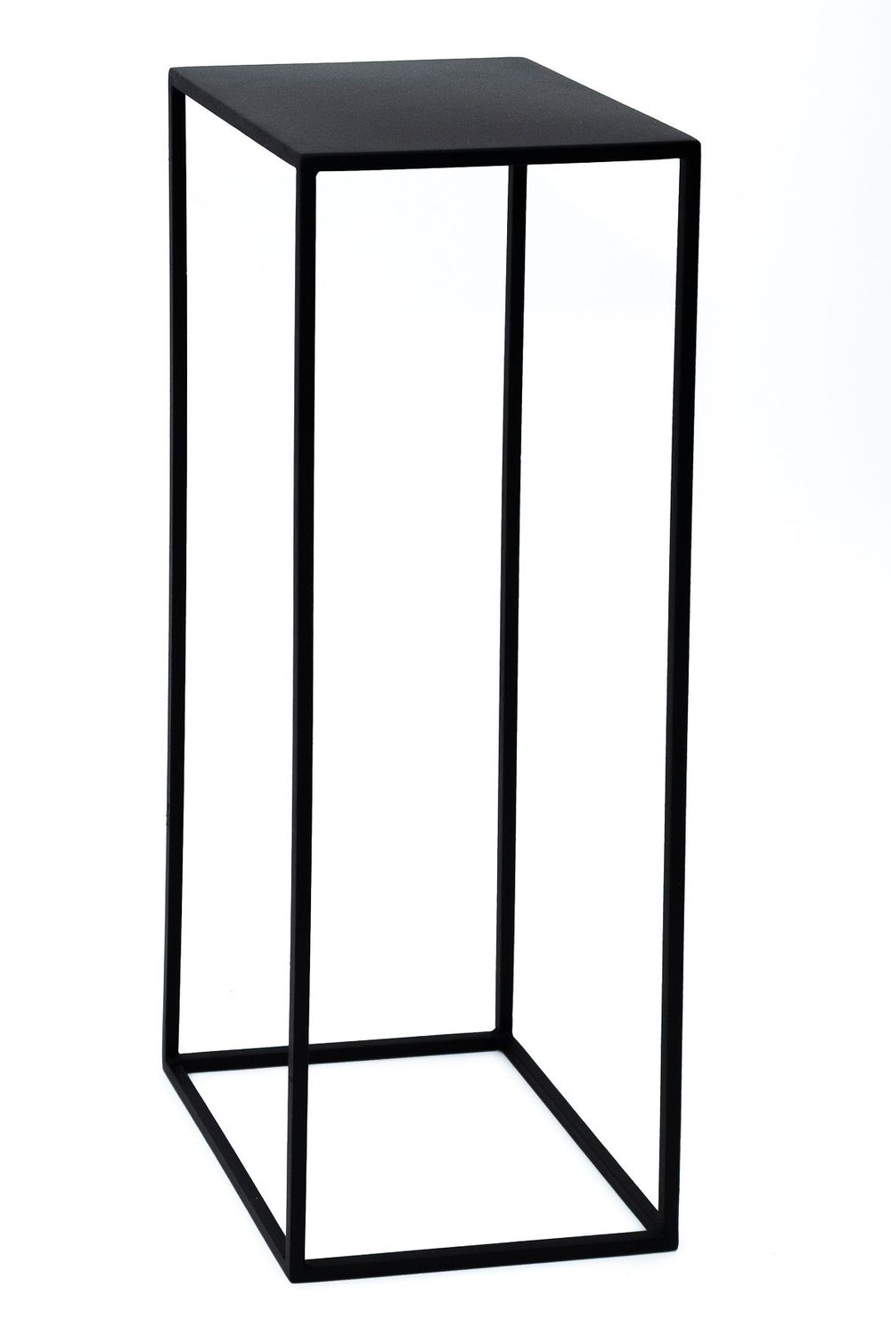 BEAM Tower 800 Stalen Sokkel – Design Presentatiezuil in Zwart Staal 40 x 40 x 80 cm