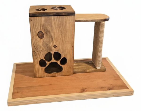 Early American Cat Activity Center