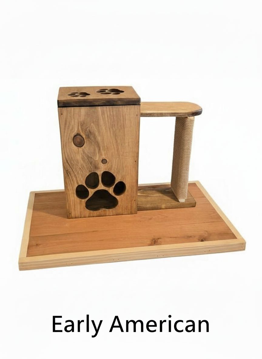 Rustic Cat Activity Center