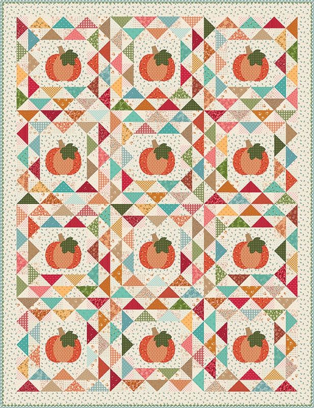Geese in the Pumpkin Patch Quilt Kit