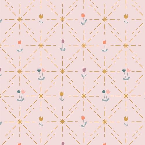 Geo Bloom Twinkle Trellis