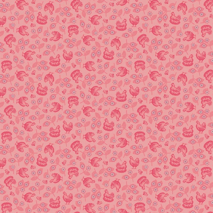 Farmers Daughter Coral Hens &amp; Chicks