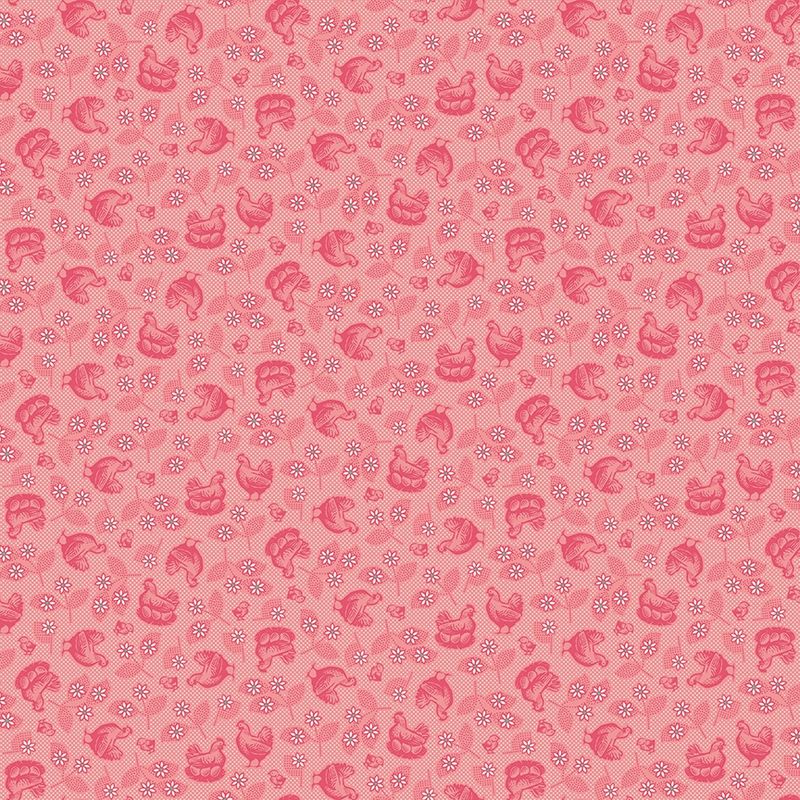 Farmers Daughter Coral Hens &amp; Chicks