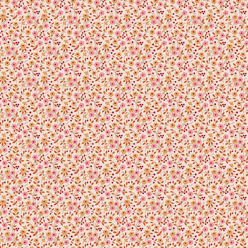 Farmers Daughter Coral Floral